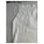 Autre Marque Musier White Ribbed Tank Top with Pearl Straps  - view 13