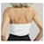 Autre Marque Musier White Ribbed Tank Top with Pearl Straps  - view 5