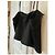 Autre Marque Schwarzes Top mit Organza-Rüschen - Ansicht 6