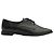 Autre Marque Oxford in pelle nera con borchie e punta affusolata Nero