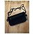 Zadig & Voltaire Clutch Rock in scamosciato nero - vista 11