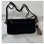 Zadig & Voltaire Clutch Rock in scamosciato nero - vista 6
