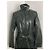 Trussardi Jeans Lederjacke in Dunkelgrün - Ansicht 4