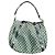 Borsa Gucci GG Supreme Abbey in tela verde Nero