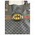 Borsa Tote Gucci Monogram GG Nero Rosso Verde - vista 4