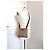 Borsa a tracolla Gucci Monogram GG Supreme Marrone Beige - vista 13