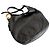 Bolsa de ombro Gucci couro preto monograma GG