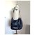 Bolsa de ombro Gucci couro preto monograma GG - vista 13