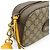 Borsa Gucci GG Small Supreme Neo Marrone Rosso Beige Verde Giallo - vista 6