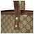 Borsa Tote Gucci GG Supreme Sherry Line Marrone Beige - vista 8