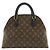 Borsa Louis Vuitton Monogram Alma in Noir Black Nero Monogramma - vista 2