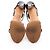 Timeless Sandali Chanel Coco Mark in pelle vernice Nero - vista 4