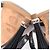 Timeless Sandali Chanel Coco Mark in pelle vernice Nero - vista 7