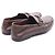 Mocassini in pelle BALLY Marrone - vista 2