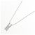 Autre Marque Collana con diamante K14WG Argento - vista 2