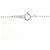Autre Marque Collana con diamante K14WG Argento - vista 5