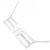 Tiffany & Co. Horizontaler Diamantbar Au750 Weißgold Halskette - Ansicht 4