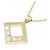 Autre Marque Collana con Diamanti Au750 D'oro - vista 3