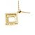 Autre Marque Collana con Diamanti Au750 D'oro - vista 4