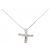 Autre Marque Collana con diamanti Au750 Argento