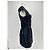 Autre Marque Vestido de veludo preto - vista 3