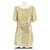 Robe courte à sequins dorés avec nœud Yves Saint Laurent  - vue 1