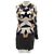 Top asimmetrico Givenchy in viscosa multicolore
