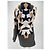 Top asimmetrico Givenchy in viscosa multicolore - vista 2