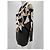 Top asimmetrico Givenchy in viscosa multicolore - vista 3