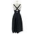 Philosophy di Lorenzo Serafini Schwarzes Kleid - Ansicht 2