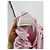 Zimmermann Langes rosa Leinenkleid mit bestickten Trägern Pink - Ansicht 6