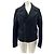 Chaqueta de piel de lana negra Sandro M Negro