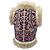 Antik Batik Shearling Jacke Weiß Wolle S - Ansicht 2