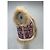 Antik Batik Shearling Jacke Weiß Wolle S - Ansicht 3