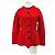 Rouje Cardigan aus Wolle Rot