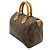 Borsa Louis Vuitton Monogram Speedy 25 Marrone Monogramma - vista 3
