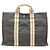 Hermès HERMES Fourre-Tout MM Tote Bag Marrone Bianco Arancione