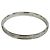 Bracciale rigido stretto in argento 925 con logo inciso Tiffany & Co.