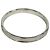 Bracciale rigido stretto in argento 925 con logo inciso Tiffany & Co. - vista 4