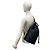 Bamboo GUCCI Vintage Bambus-Leder-Drawstring-Bodybag Schwarz - Ansicht 2