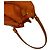 Borsa a mano in nylon e pelle Saffiano con logo Triangle Prada Arancione - vista 4