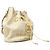 Borsa a tracolla con catena Chanel Deauville D'oro Crudo - vista 2