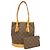 Borsa Tote Louis Vuitton Monogram Bucket PM Marrone