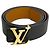 Louis Vuitton Reversibler Gürtel aus Taurillon-Leder Braun Schwarz