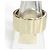 Charm per borsa Chanel B23C Matelassé Turnlock Nero Bianco - vista 3