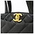 Timeless Bolso Tote Chanel Matelassé Coco Mark Negro - vista 10