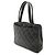 Timeless Bolso Tote Chanel Matelassé Coco Mark Negro - vista 3