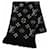 Sciarpa Logomania Shine Louis Vuitton Nero