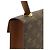 Borsa Louis Vuitton Monogram Malesherbes Marrone - vista 8