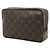 Louis Vuitton Monogram Trousse Toilette 23 Clutch Marrone - vista 3